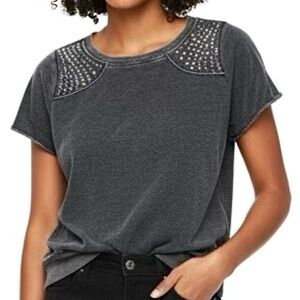 Marc NY Athletic Terrycloth Sweatshirt Top